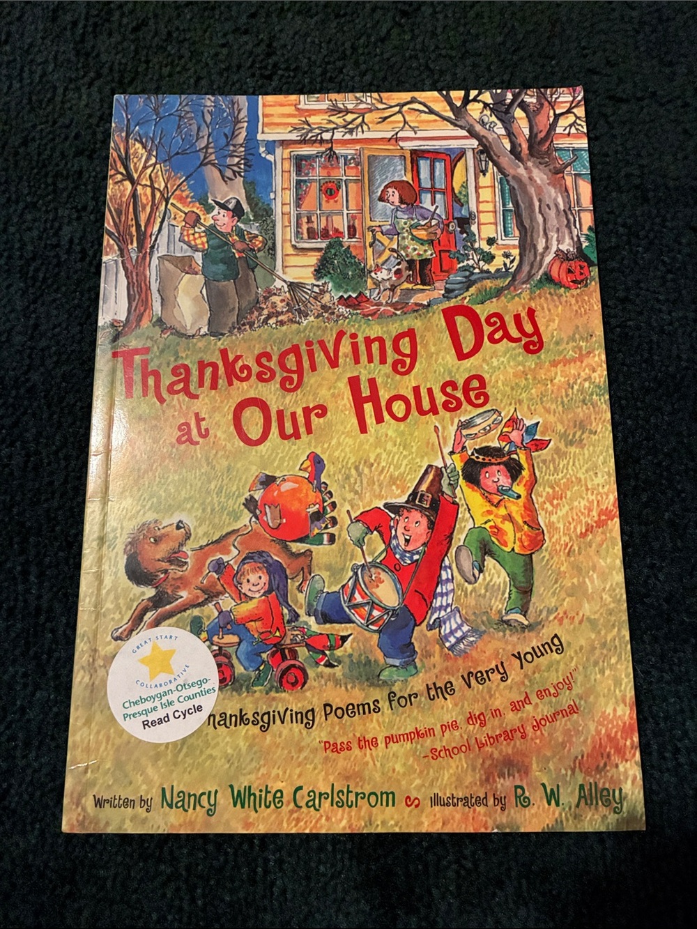 Thanksgiving Day at Our House - Colorful Children's Book